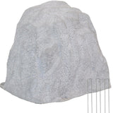 22" Gray Polyresin Faux Rock