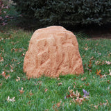 22" Sand Polyresin Faux Rock