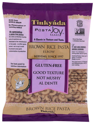 TINKY BROWN RICE ELBOWS ( 12 X 16 OZ   )