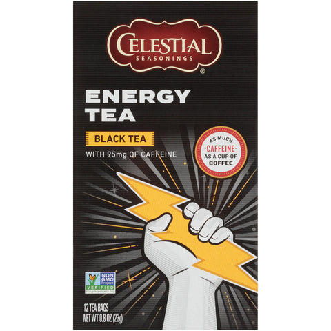 CS TEA ENERGY BLACK CAFF ( 6 X 12 BAG  )