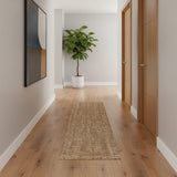18' Natural Jute Handmade Runner Rug