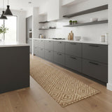 8' Natural Jute Handmade Runner Rug