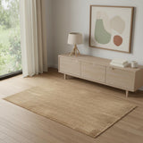 4' X 6' Natural Jute Handmade Area Rug