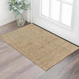 3' X 5' Natural Jute Handmade Area Rug