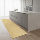 8' Mustard Runner Rug