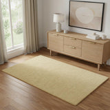 4' X 6' Mustard Area Rug