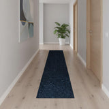 10' Navy Blue Runner Rug