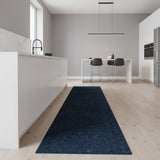 8' Navy Blue Runner Rug