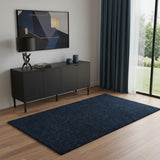 4' X 6' Navy Blue Area Rug