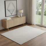 4' X 6' Cream Area Rug