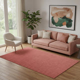 5' X 8' Red Area Rug