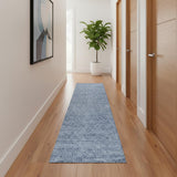 10' Navy Blue Runner Rug