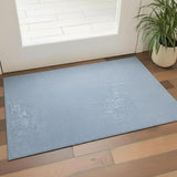 3' X 5' Blue Area Rug