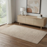 4' X 6' Beige Area Rug