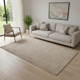 5' X 8' Beige Area Rug