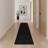 10' Black Runner Rug