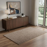 4' X 6' Brown Area Rug