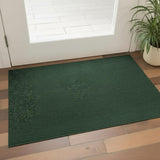 3' X 5' Emerald Area Rug
