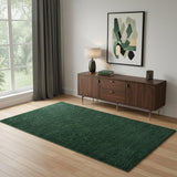 4' X 6' Emerald Area Rug