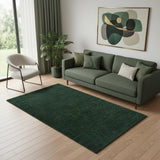 5' X 8' Emerald Area Rug