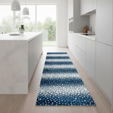 8' Animal Print Runner Rug