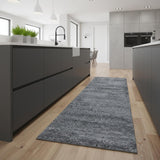 8' Light Gray Runner Rug