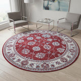 6' Medallion Round Rug