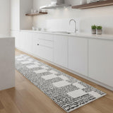 8' Striped Runner Rug