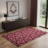 4' X 6' Diamond Area Rug