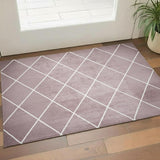 3' X 5' Diamond Area Rug