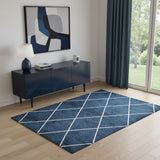 4' X 6' Diamond Area Rug