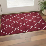 3' X 5' Diamond Area Rug