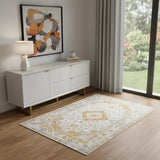 4' X 6' Medallion Area Rug