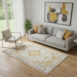 5' X 8' Medallion Area Rug