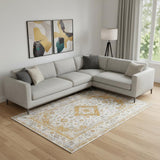 8' X 10' Medallion Area Rug
