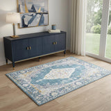 4' X 6' Medallion Area Rug