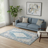 5' X 8' Medallion Area Rug