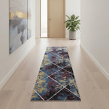 10' Diamond Runner Rug