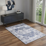 4' X 6' Medallion Area Rug