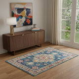 4' X 6' Medallion Area Rug