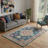 5' X 8' Medallion Area Rug