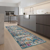 8' Medallion Runner Rug