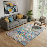 5' X 8' Medallion Area Rug