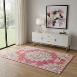 4' X 6' Medallion Area Rug