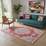 5' X 8' Medallion Area Rug