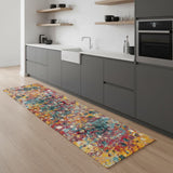 8' Abstract Runner Rug