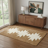 4' X 6' Geometric Area Rug