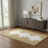 4' X 6' Geometric Area Rug