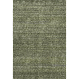3' X 5' Olive Green And Gray Geometric Washable Area Rug With UV Protection