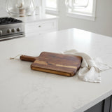 17" Brown Solid Wood Cutting Board